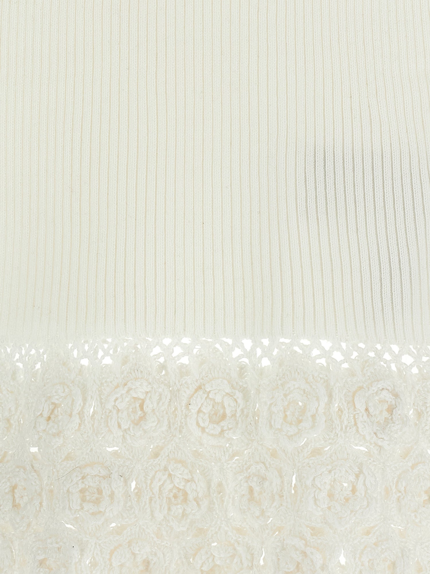 Ganni Cotton Crochet Vest