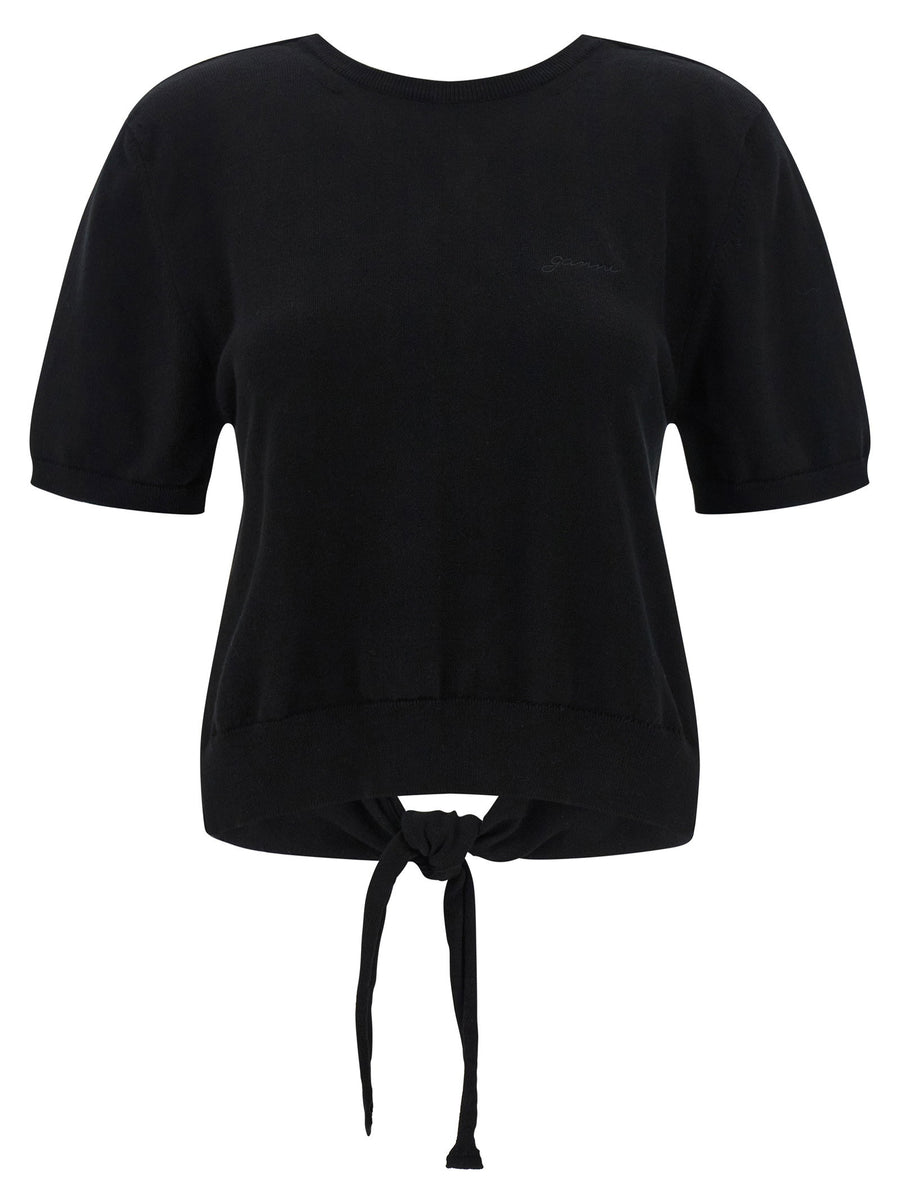 Ganni Bare Back Sweater