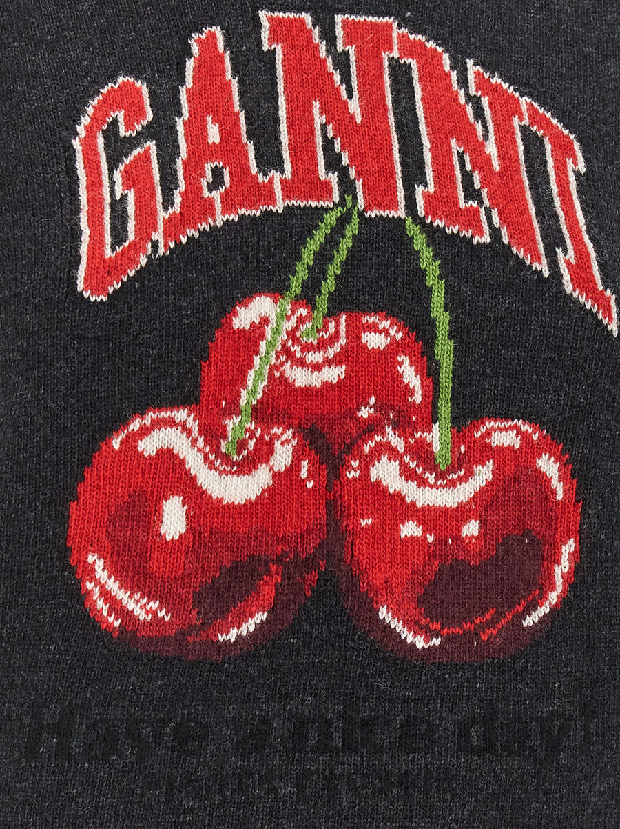 Ganni Cherry Vest