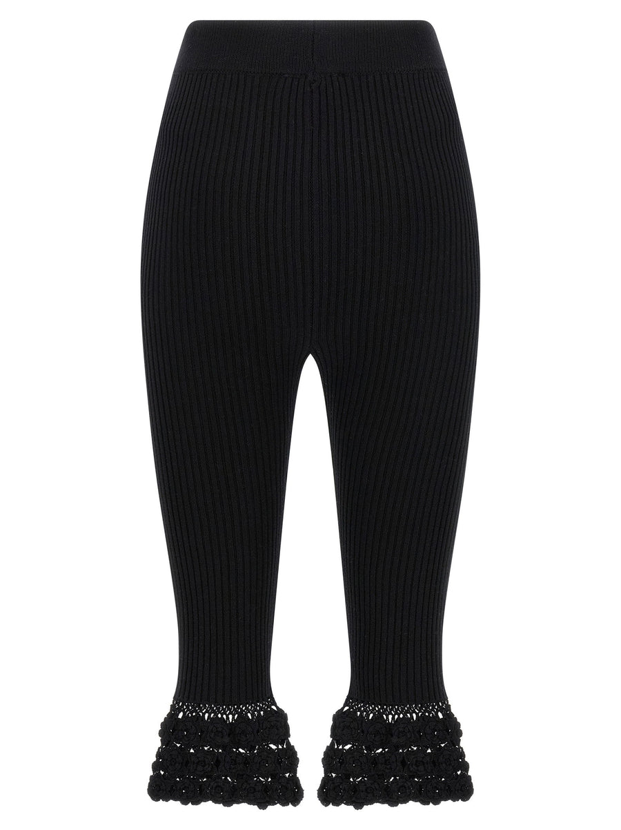 Ganni Cotton Crochet Pants