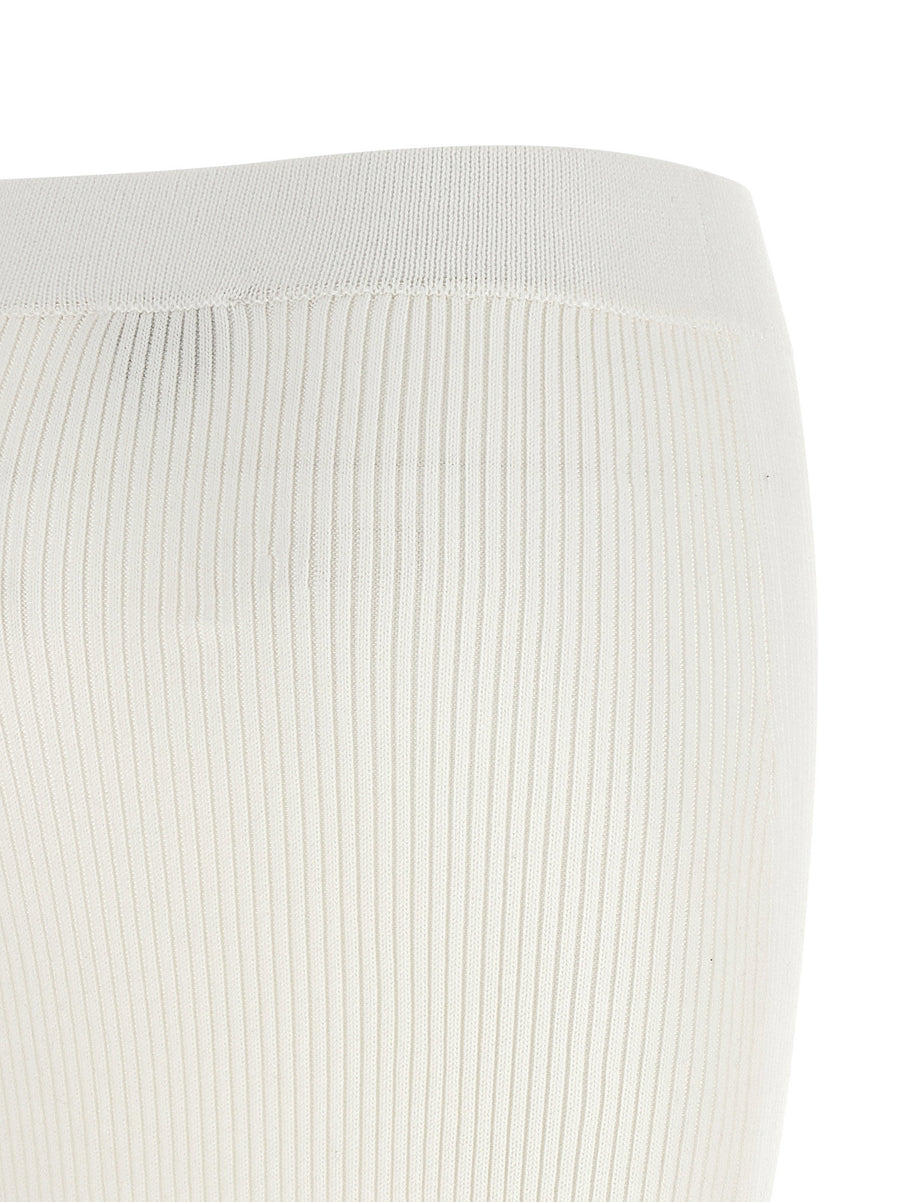 Ganni Cotton Crochet Skirt
