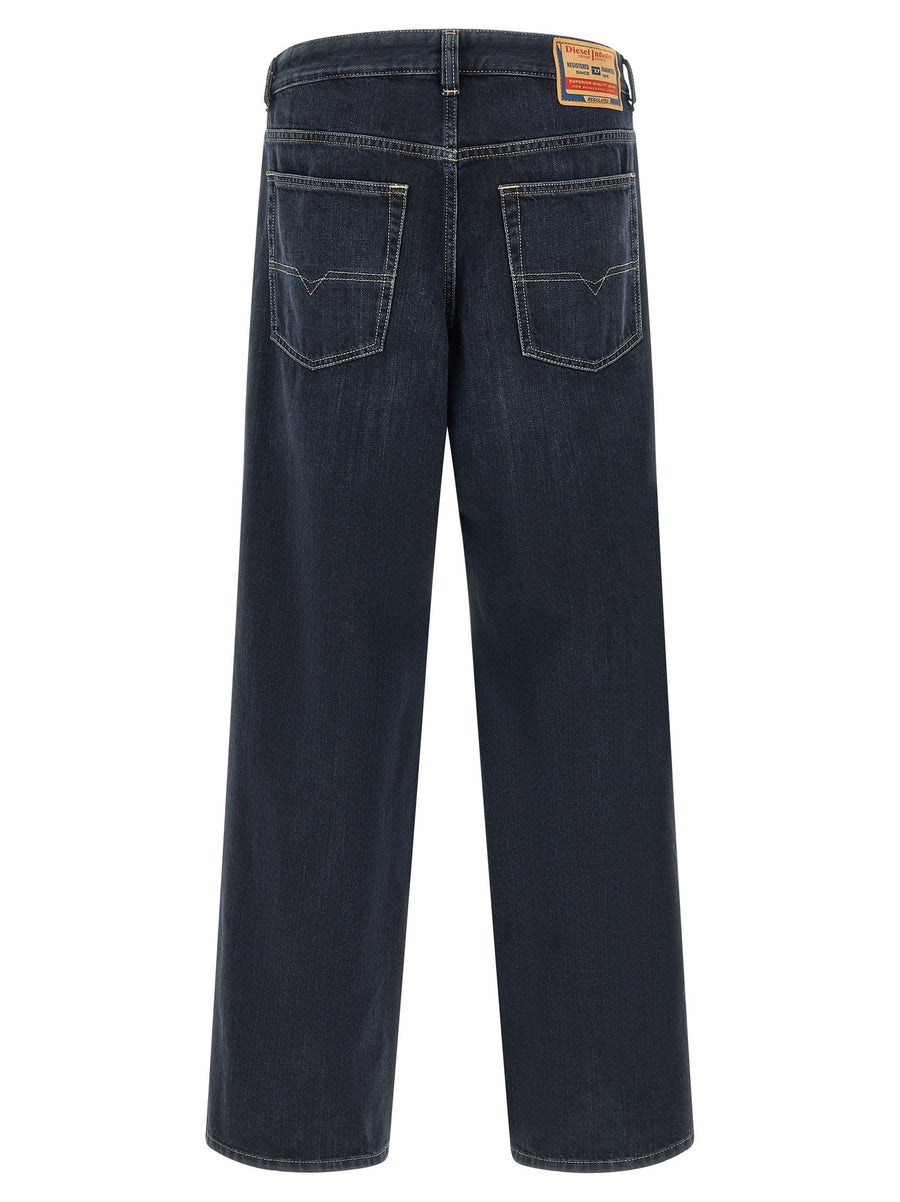 Diesel 2001 D Macro Jeans Relaxed Fit Blue 100 Percent Cotton