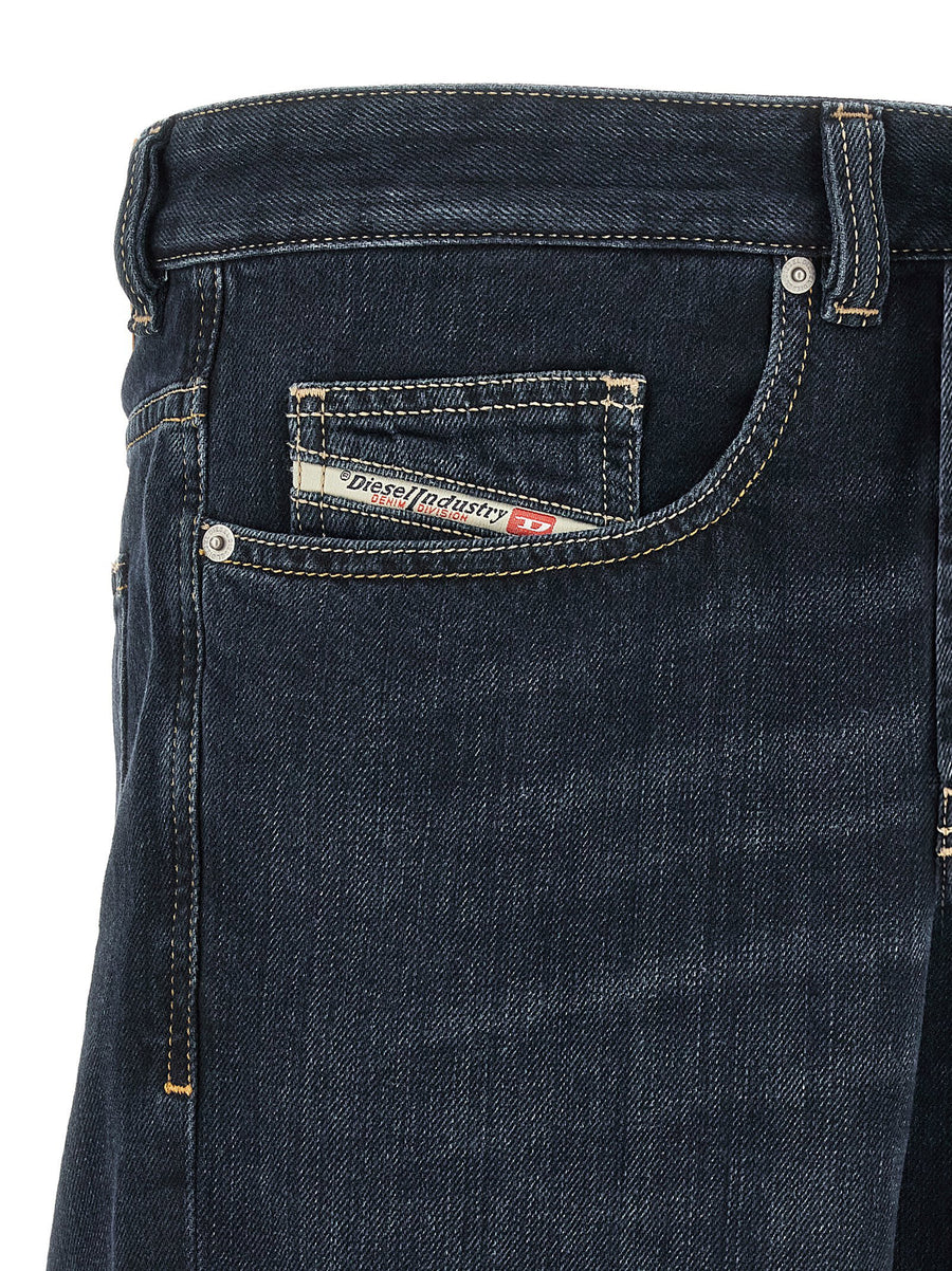 Diesel 2001 D Macro Jeans Relaxed Fit Blue 100 Percent Cotton