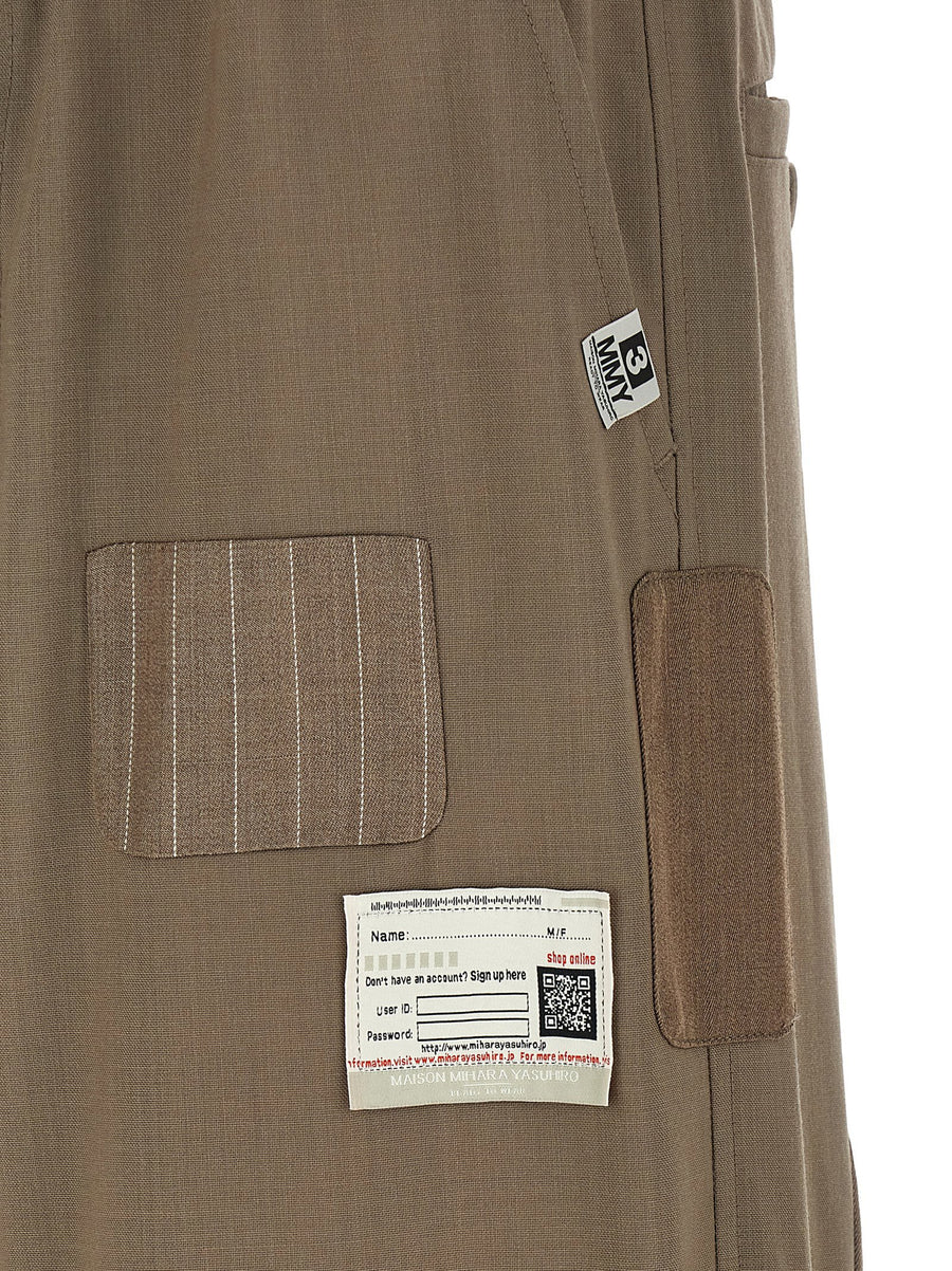 Maison Mihara Yasuhiro Repaired Wool Pants