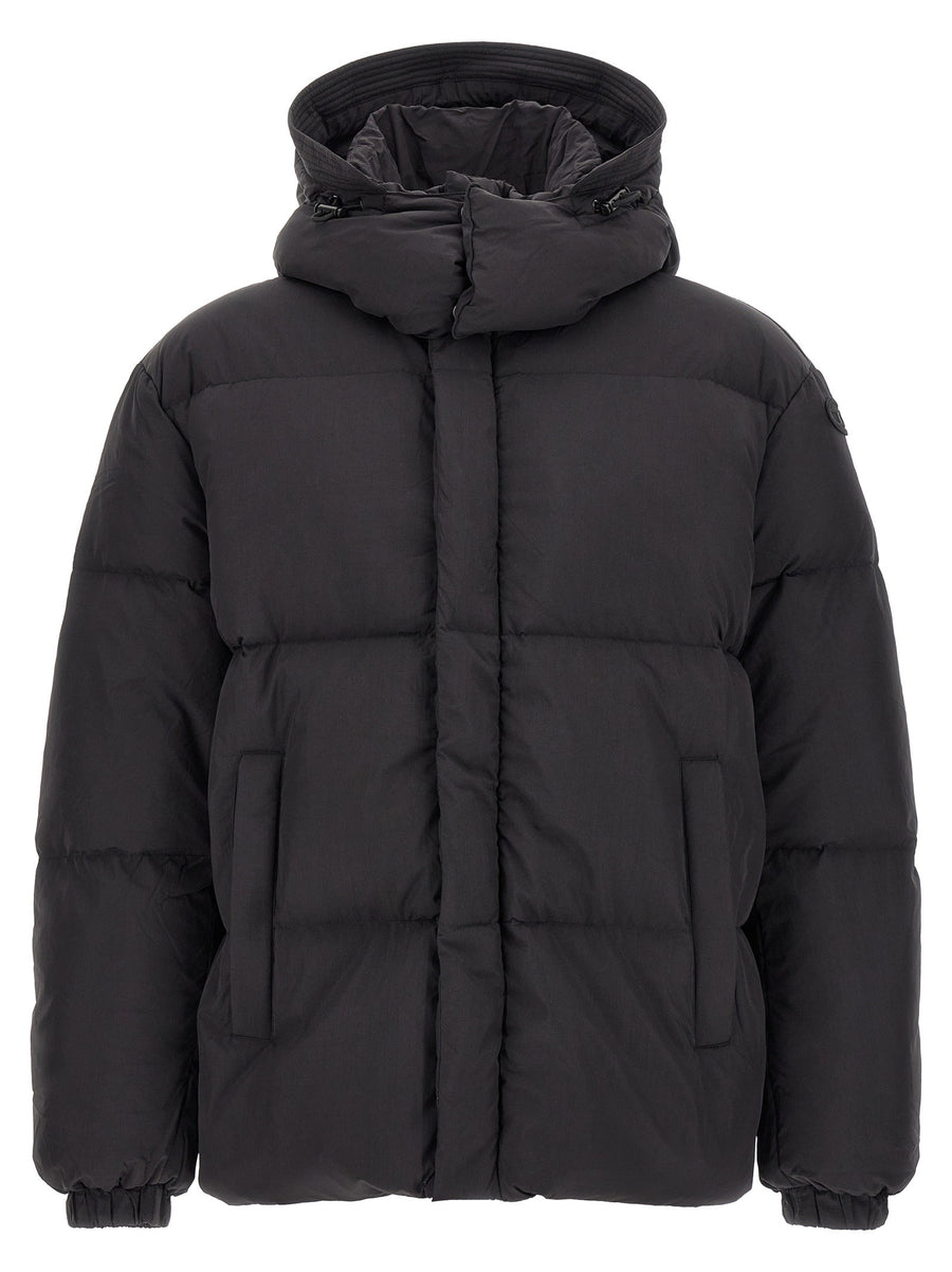 Diesel Down Jacket W Rolfys Wrd Women Black Taslan Fabric