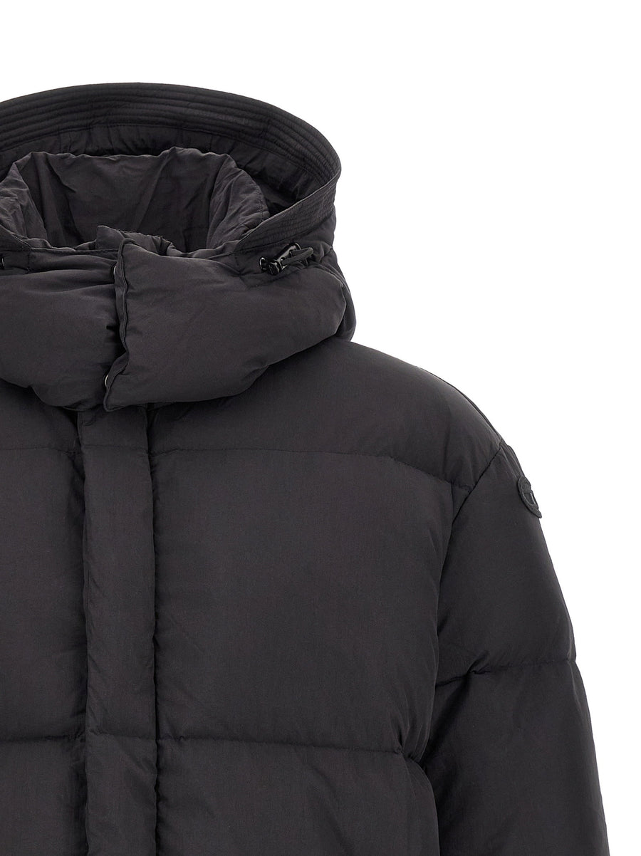Diesel Down Jacket W Rolfys Wrd Women Black Taslan Fabric