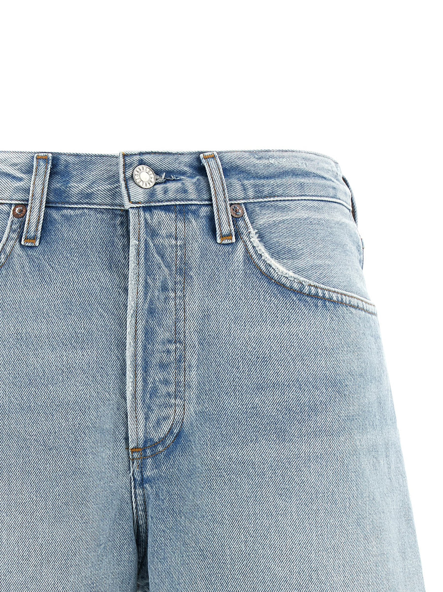 Agolde Dame Shorts High Waist Premium Denim For Women Versatile Summer Wardrobe Essential