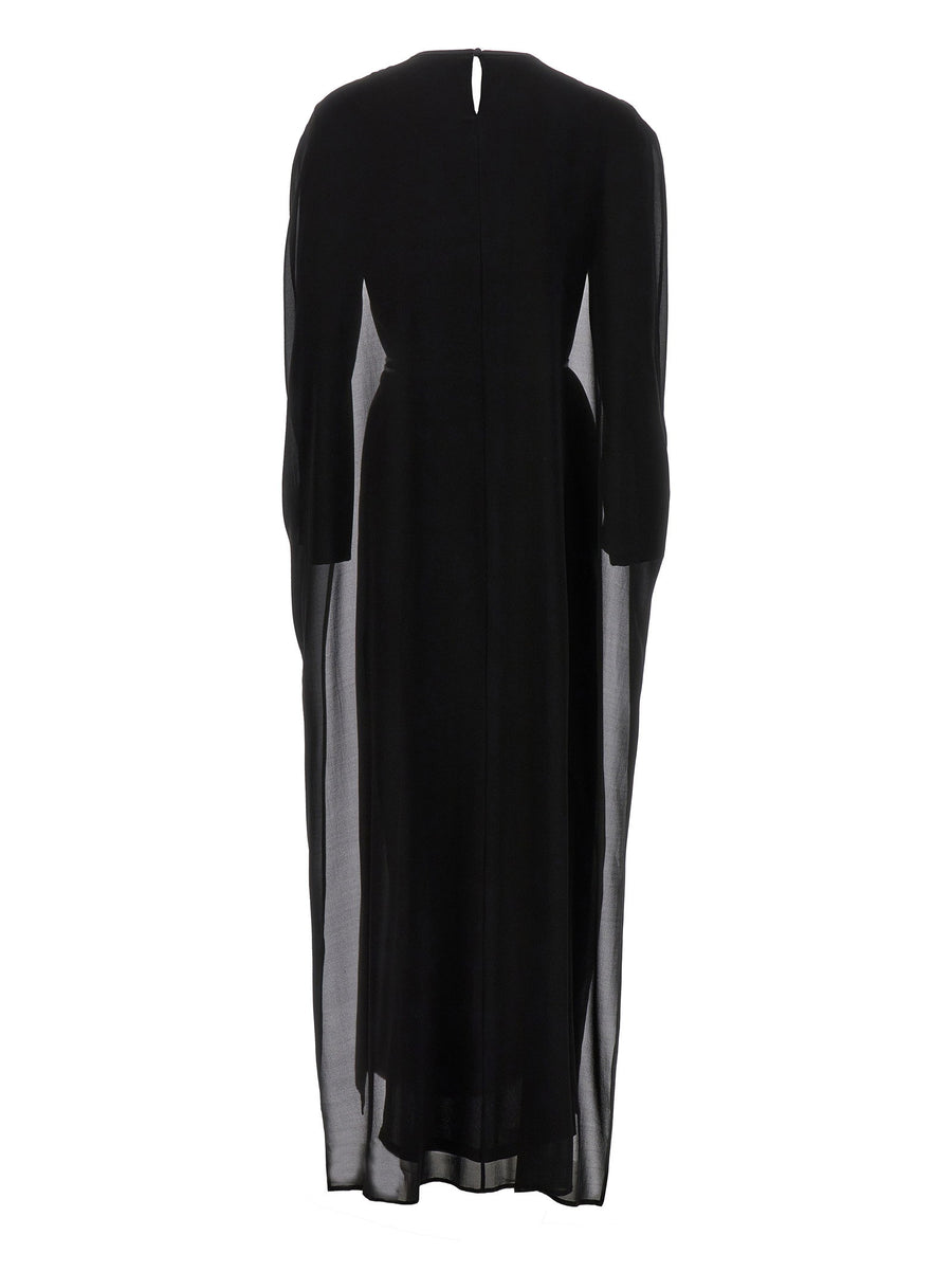 Di.la3 Pari' Cape Dress
