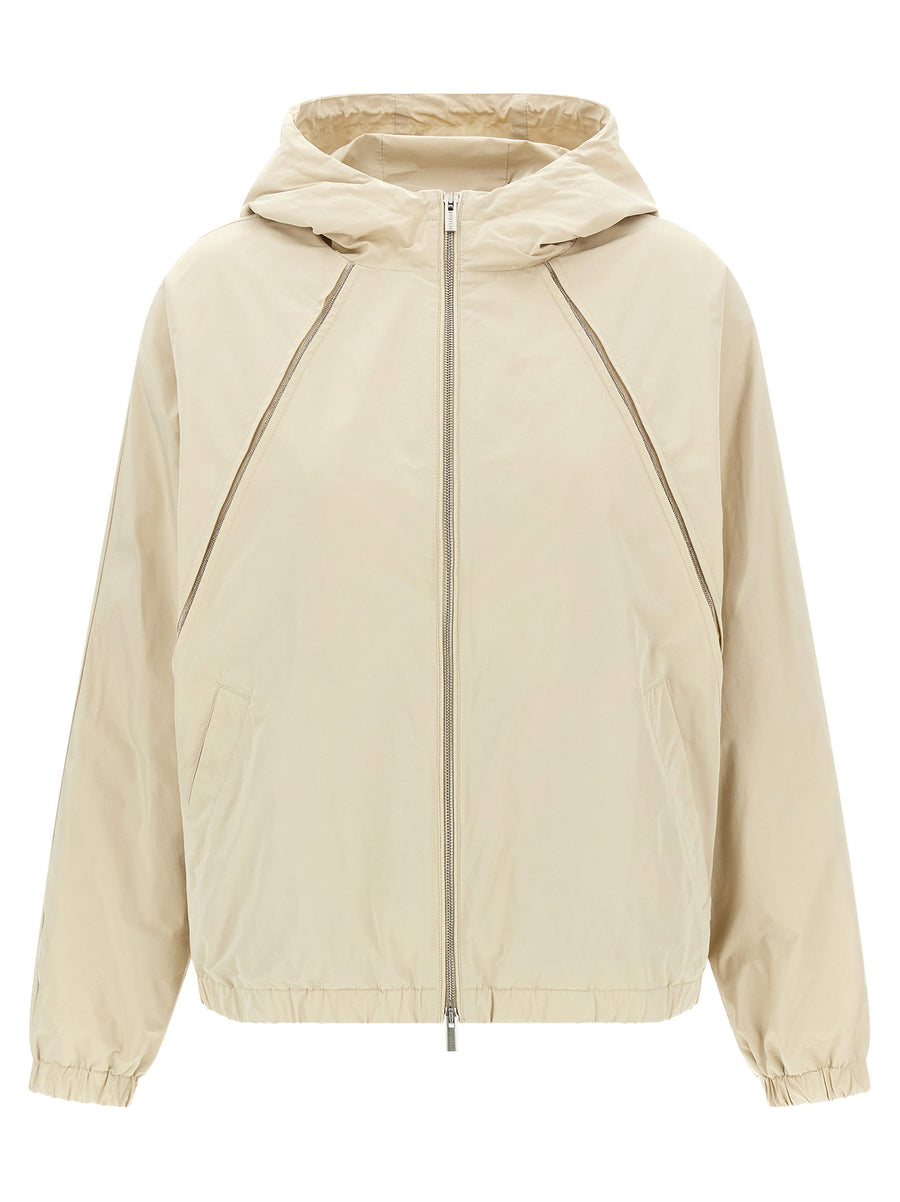 Peserico Punto Luce Windbreaker Lightweight Women Travel Jacket With Adjustable Hood