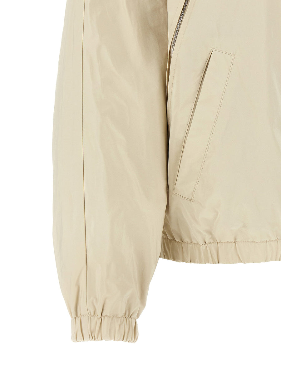 Peserico Punto Luce Windbreaker Lightweight Women Travel Jacket With Adjustable Hood