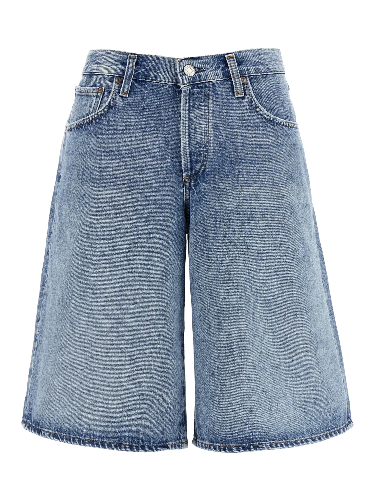 Agolde Baggy V-short Bermuda Shorts
