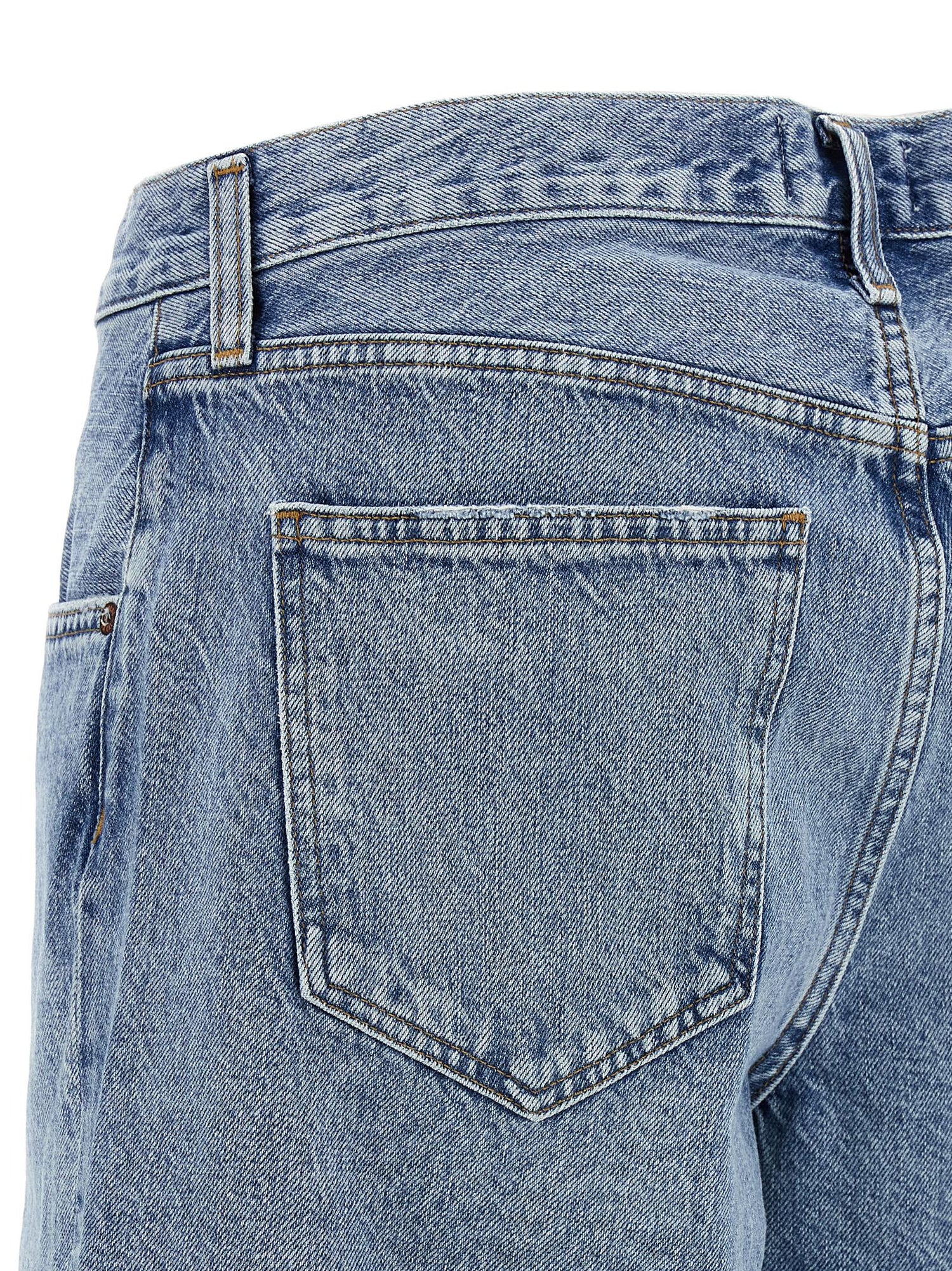 Agolde Baggy V-short Bermuda Shorts