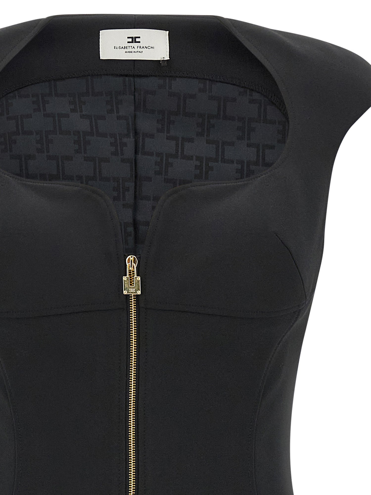 Elisabetta Franchi Heart-shaped Neckline Dress