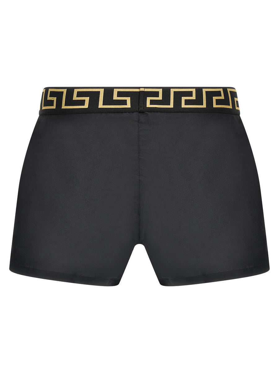 Versace Greca Swimsuit For Men Multicolor Nylon Beachwear