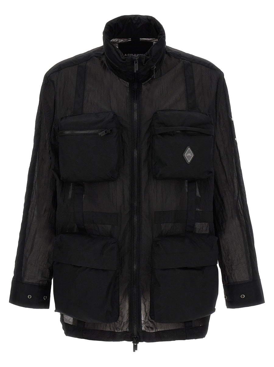 A Cold Wall Filament M65 Jacket For Men With Removable Hood And Maxi Front Pockets
