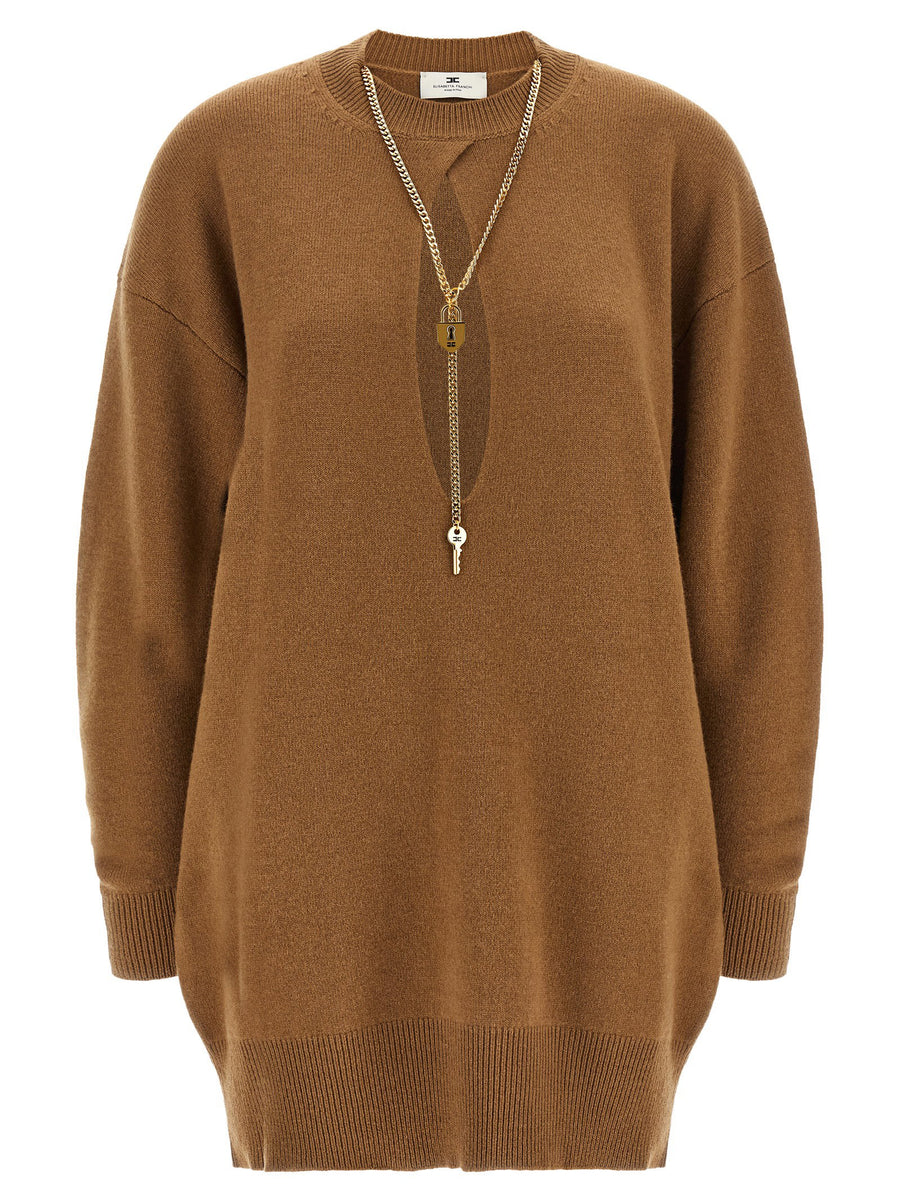 Elisabetta Franchi Necklace Dress
