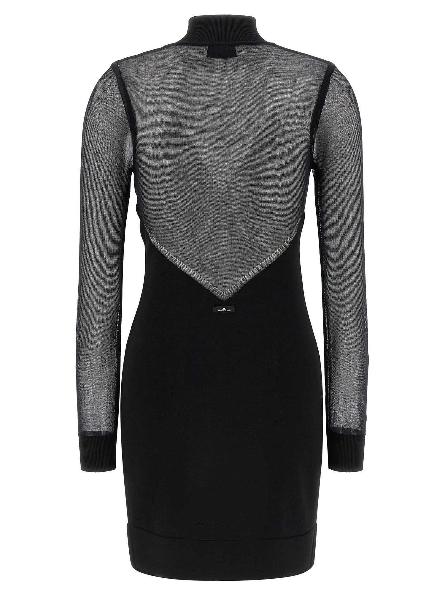 Elisabetta Franchi Dress With Transparencies