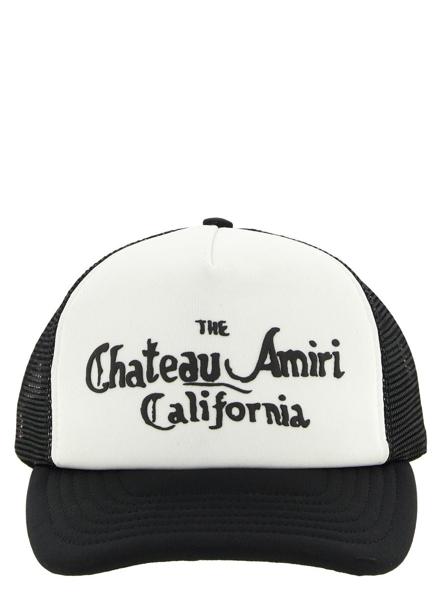 Amiri Foam Trucker Cap Bold Streetwear Hat With Padded Front And Mesh Back For Men