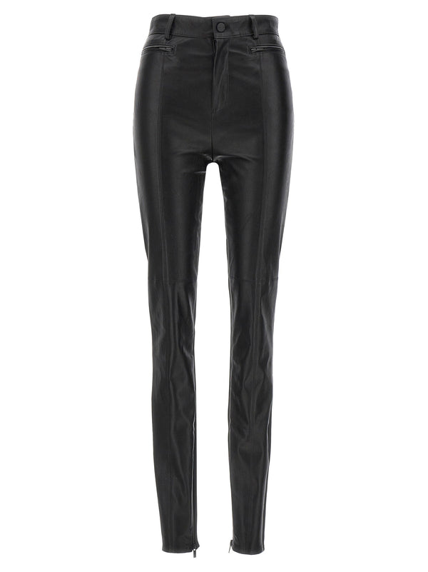 David Koma Napa Leather Leggings