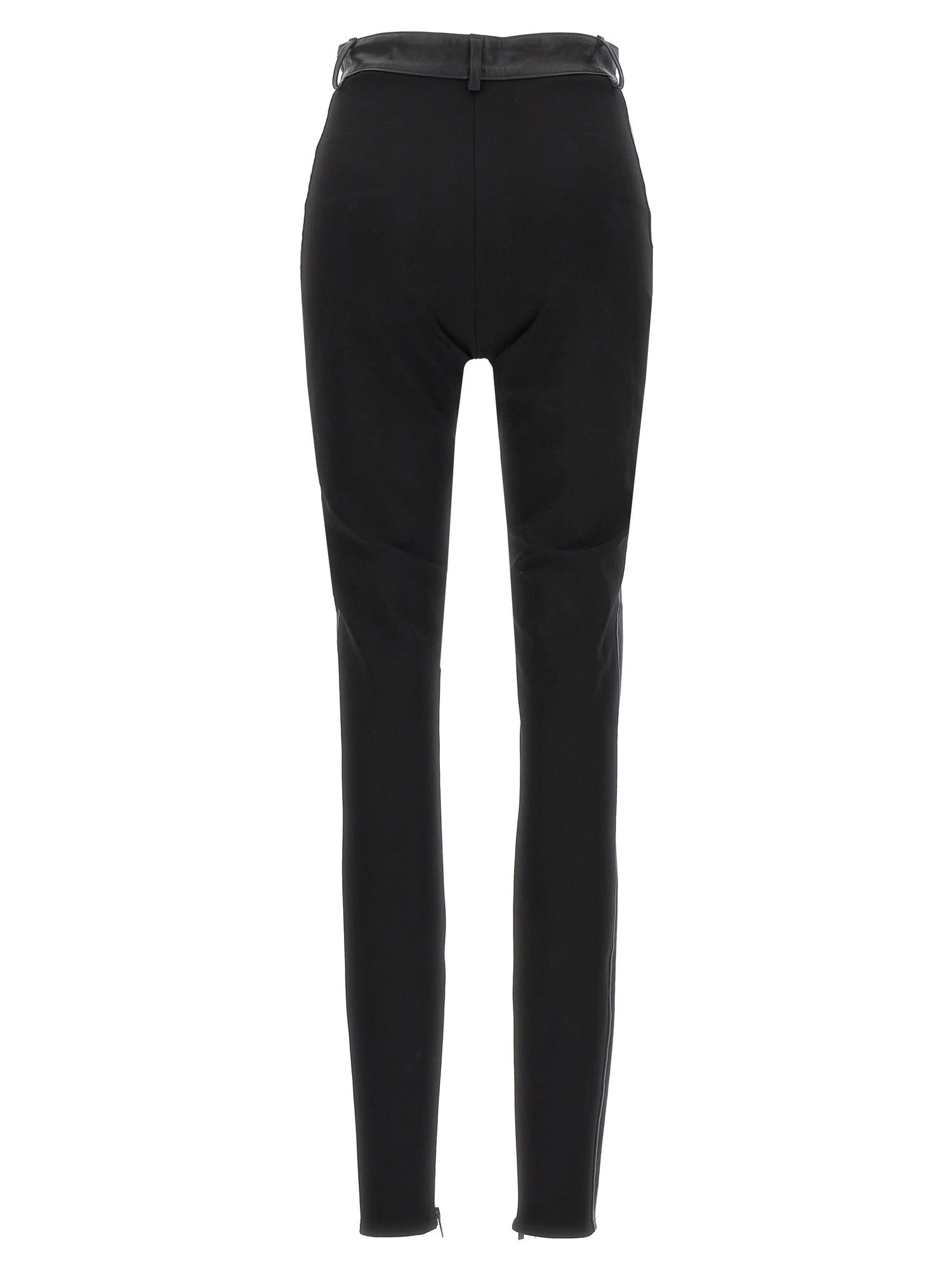 David Koma Napa Leather Leggings