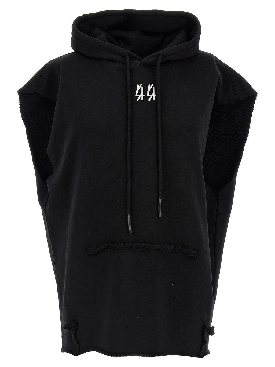 44 Label Centipede Hoodie Gauze Cotton Front Back Print Kangaroo Pocket For Men Bold Luxury Streetwear