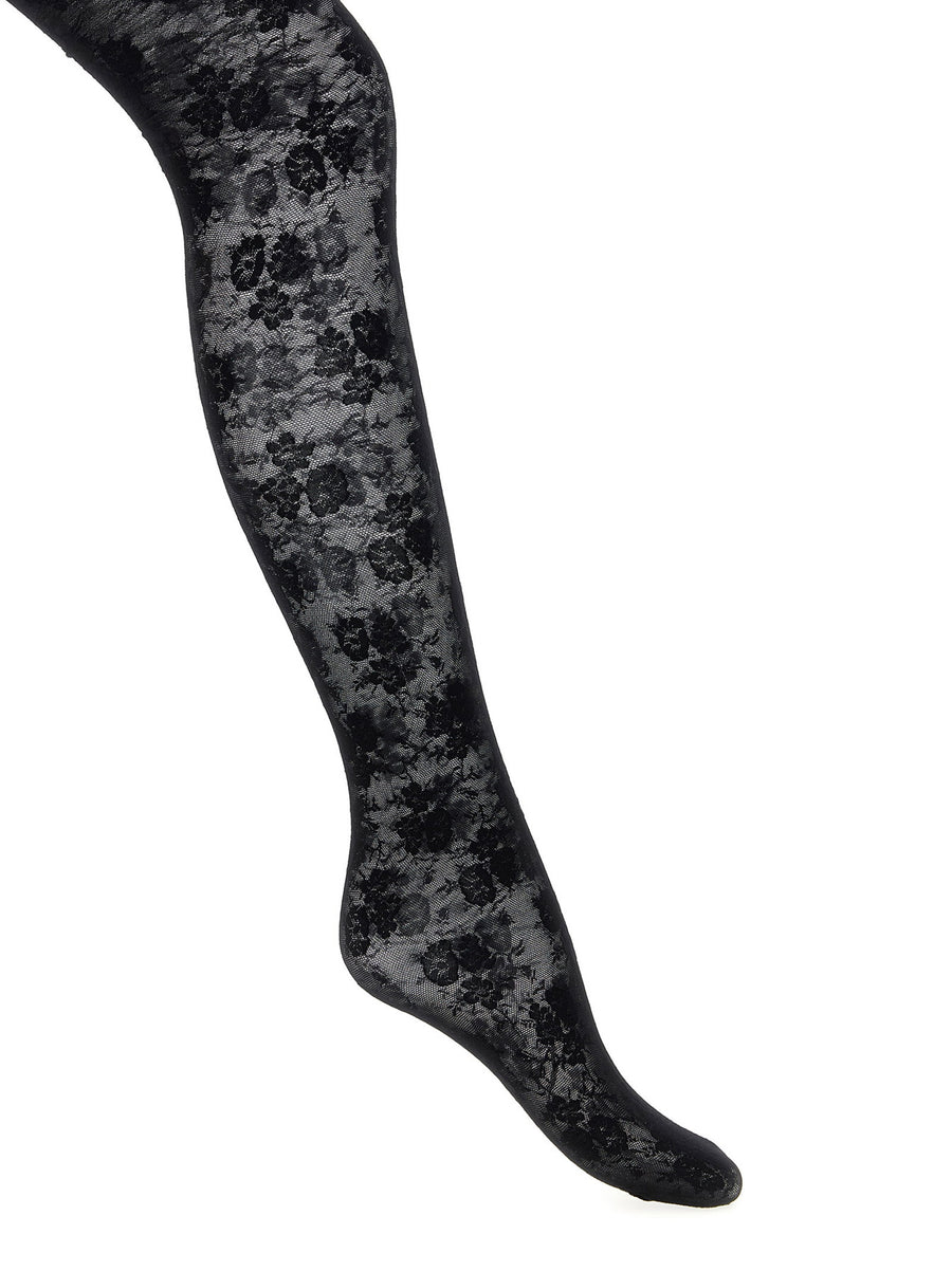 Valentino Garavani Chez Valentino Lace Tights
