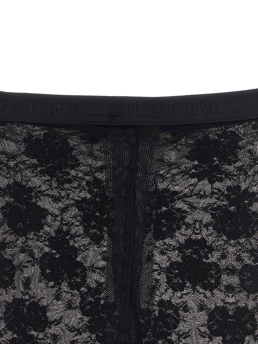 Valentino Garavani Chez Valentino Lace Tights