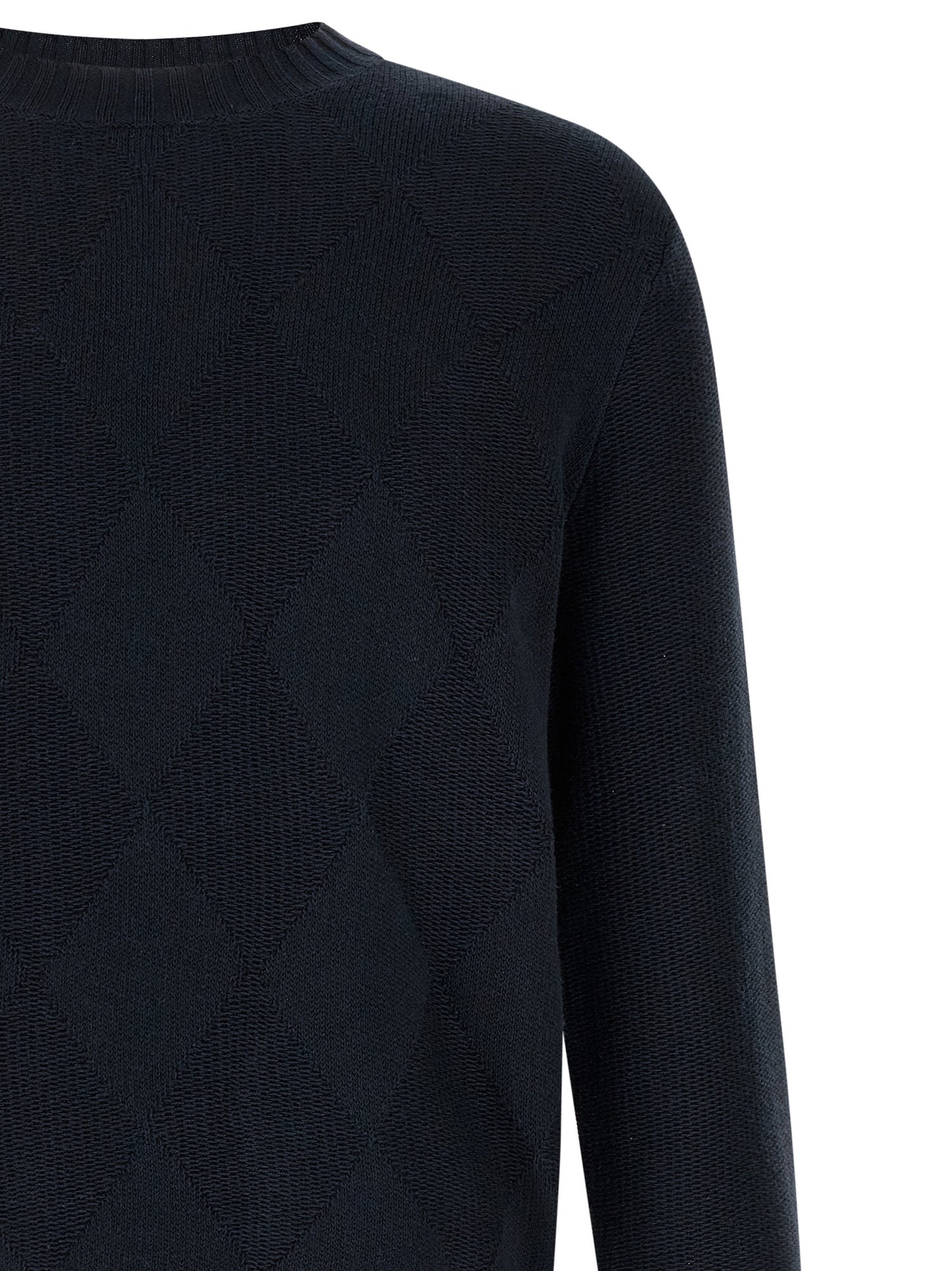 Ballantyne Diamond Intarsia Sweater