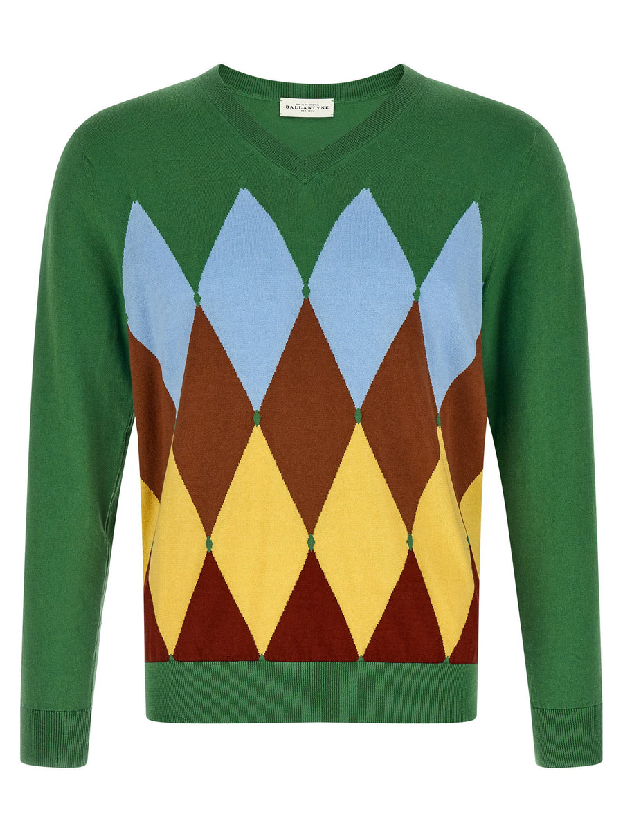 Ballantyne Argyle Sweater