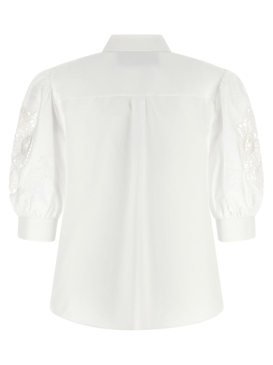 Valentino Garavani Macramé Insert Shirt