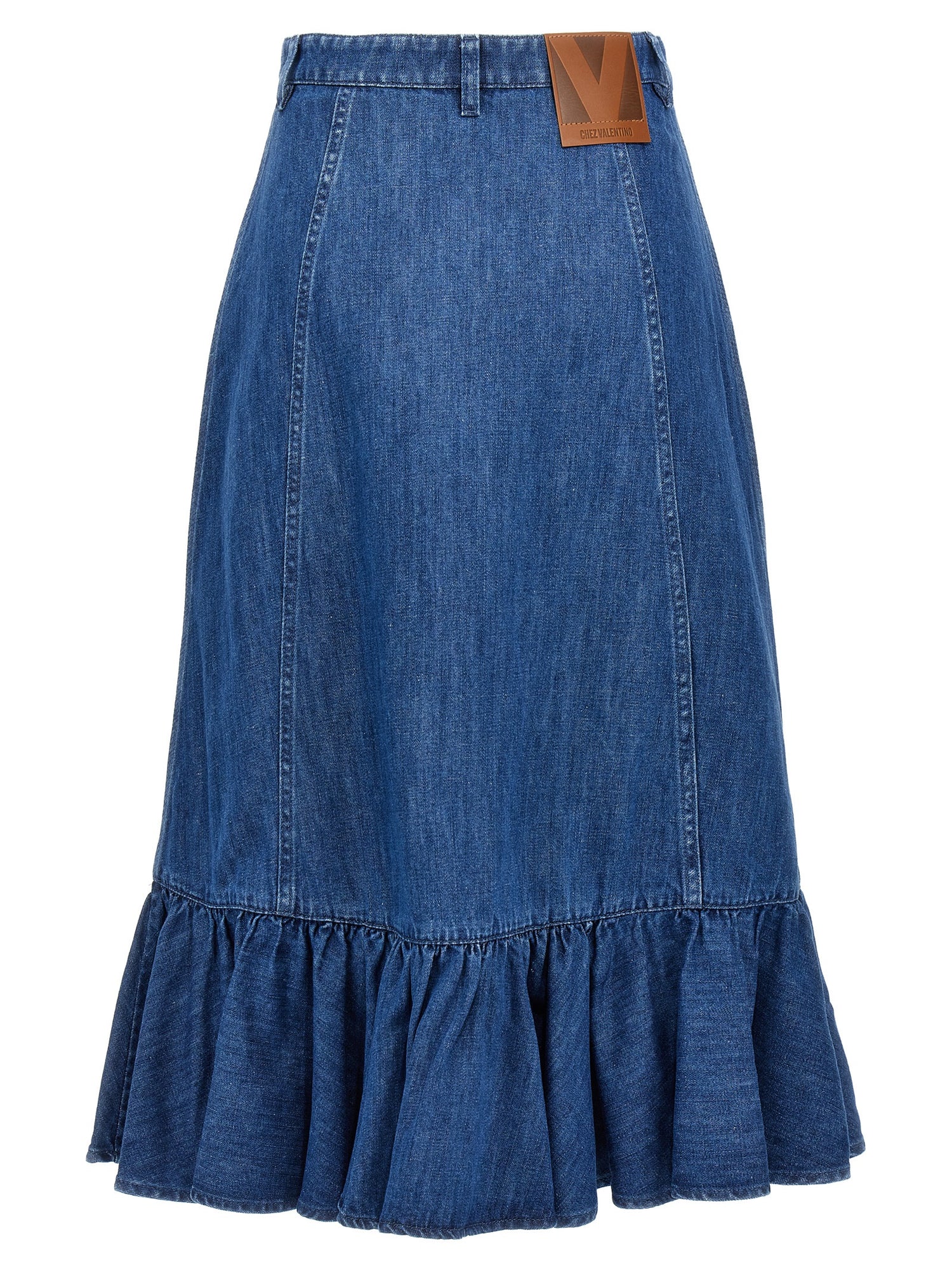 Valentino Garavani Denim Skirt
