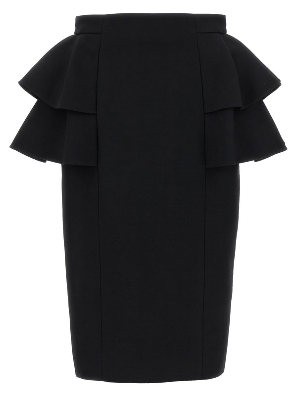 Valentino Garavani Crepe Couture Skirt