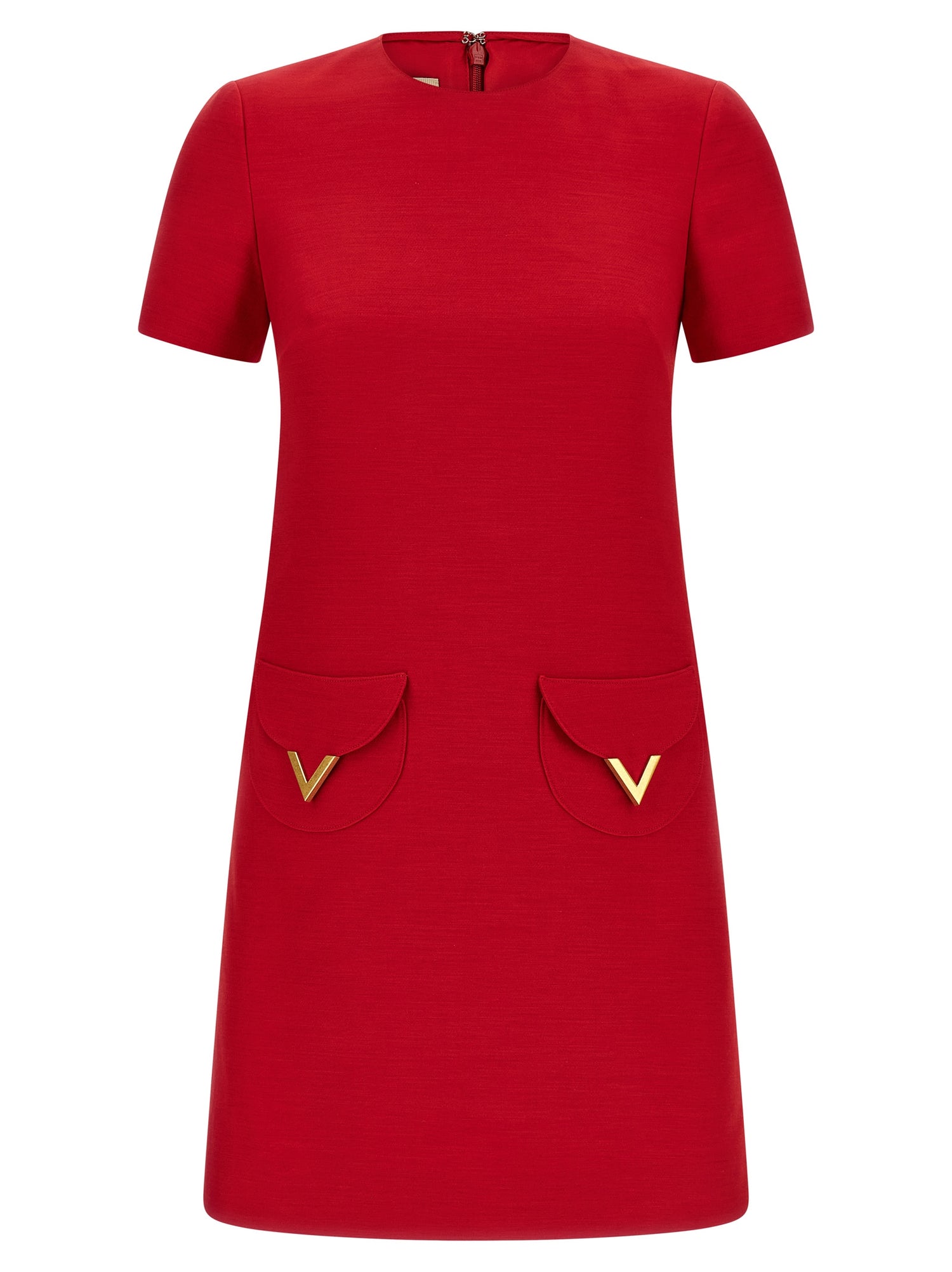 Valentino Garavani V Gold Dress