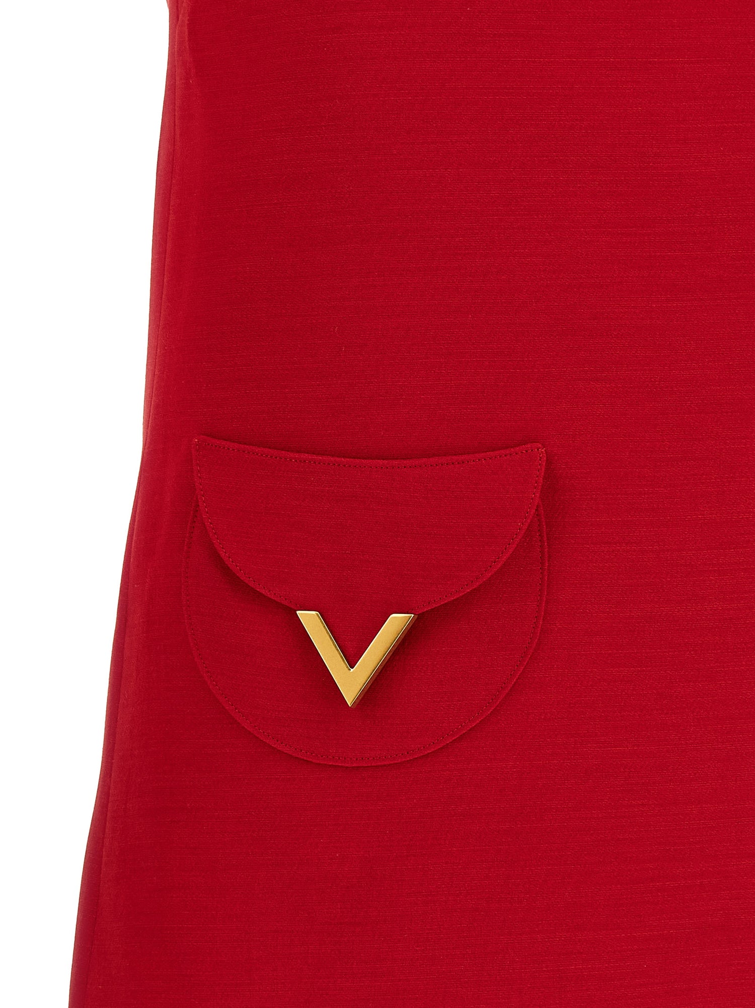 Valentino Garavani V Gold Dress