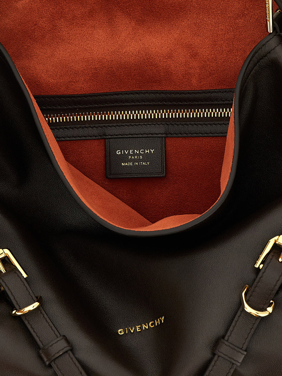 Givenchy Voyou Medium Shoulder Bag Luxury Calfskin Leather Compact Everyday Elegance For Women