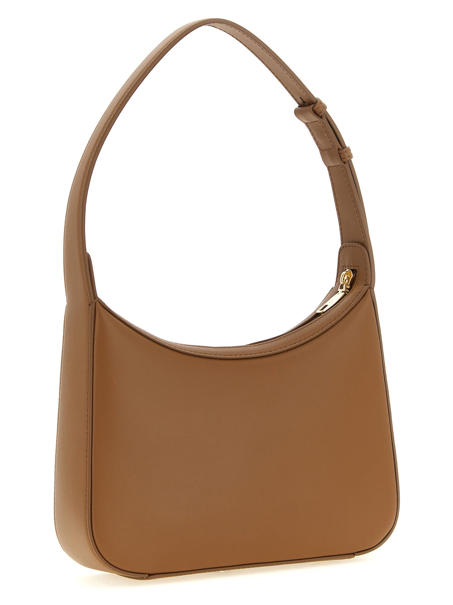Dolce and Gabbana Shoulder Bag 3.5 Calfskin Brown Compact Luxury for Women Everyday
