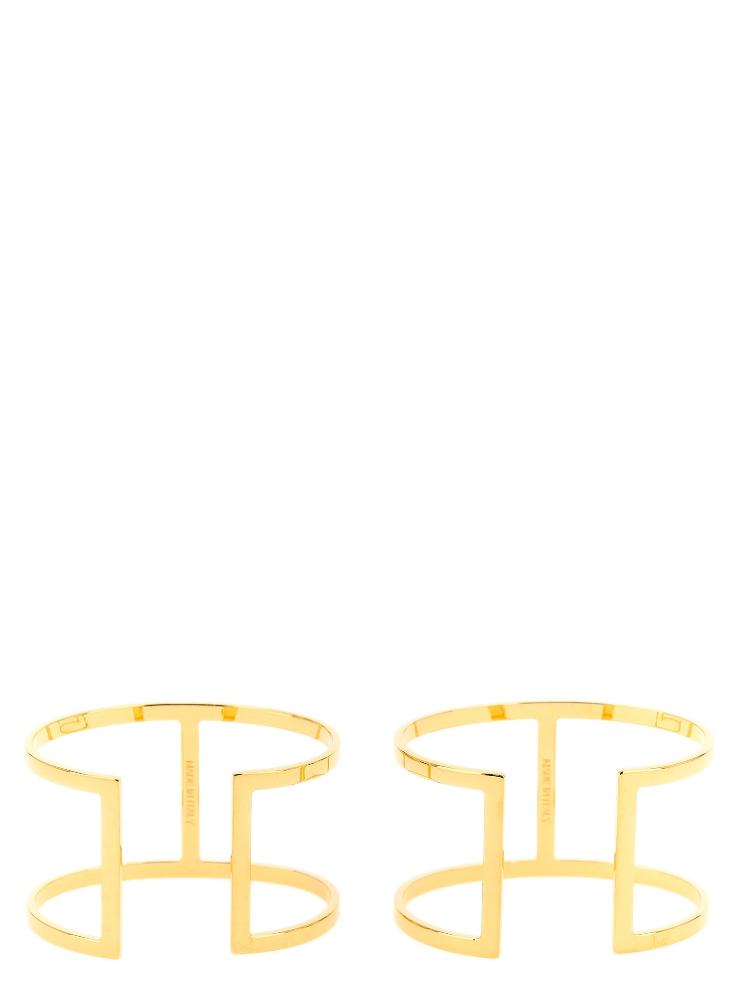 Elisabetta Franchi Logo Bracelet Set