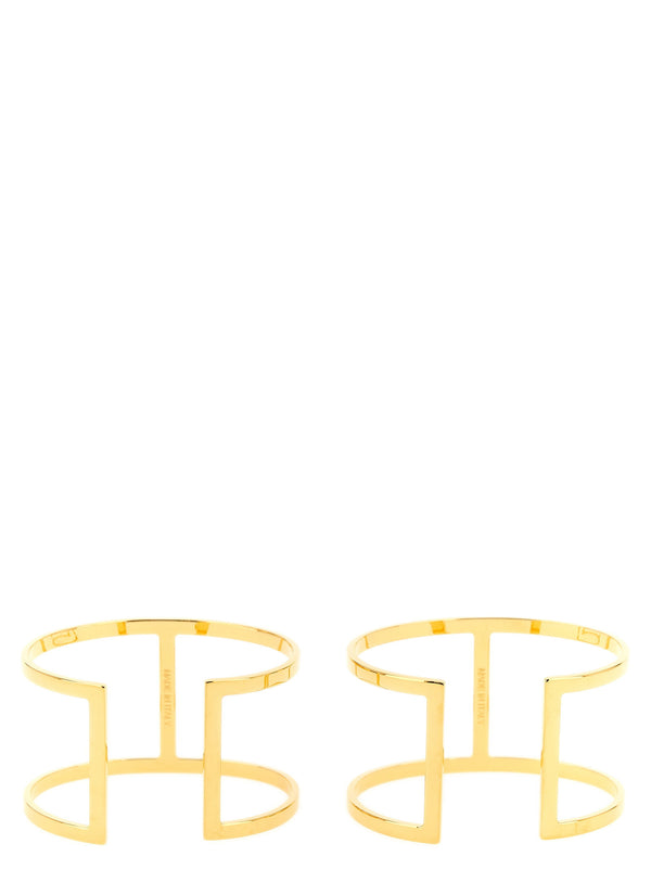 Elisabetta Franchi Logo Bracelet Set