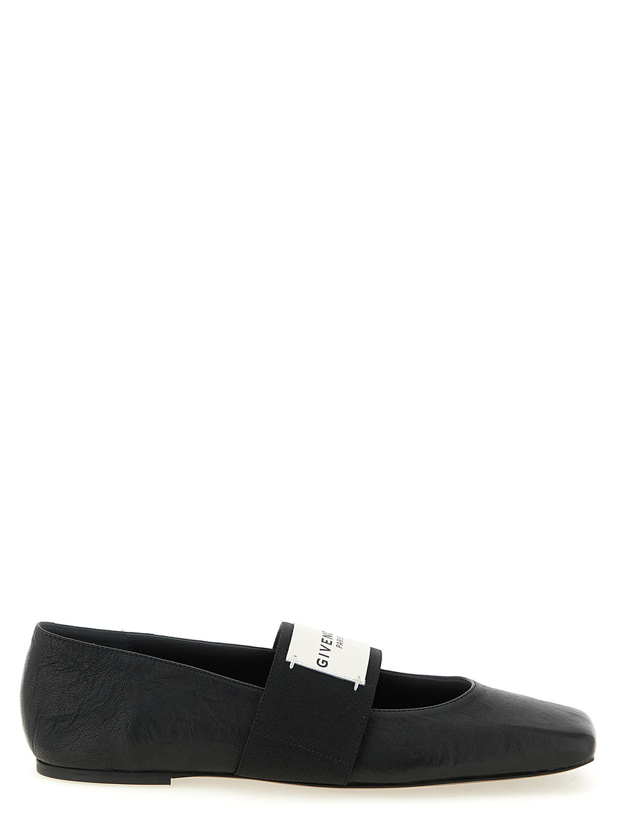 Givenchy Sliced Square Ballet Flats Luxurious Lambskin For The Modern Woman Office Wear