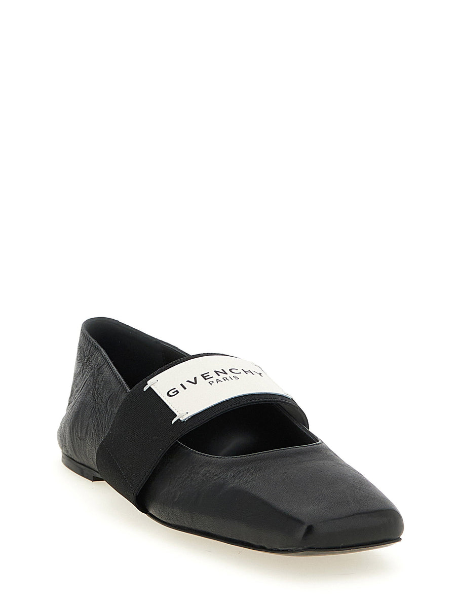 Givenchy Sliced Square Ballet Flats Luxurious Lambskin For The Modern Woman Office Wear