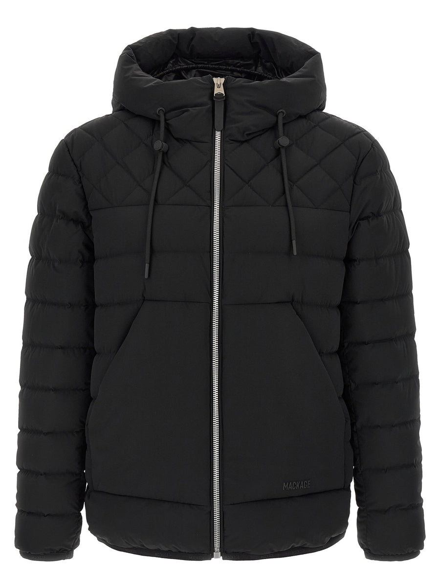Mackage Bergen Down Jacket For Men With Recycled Nylon Tech Fabric And Goose Feather Insulation