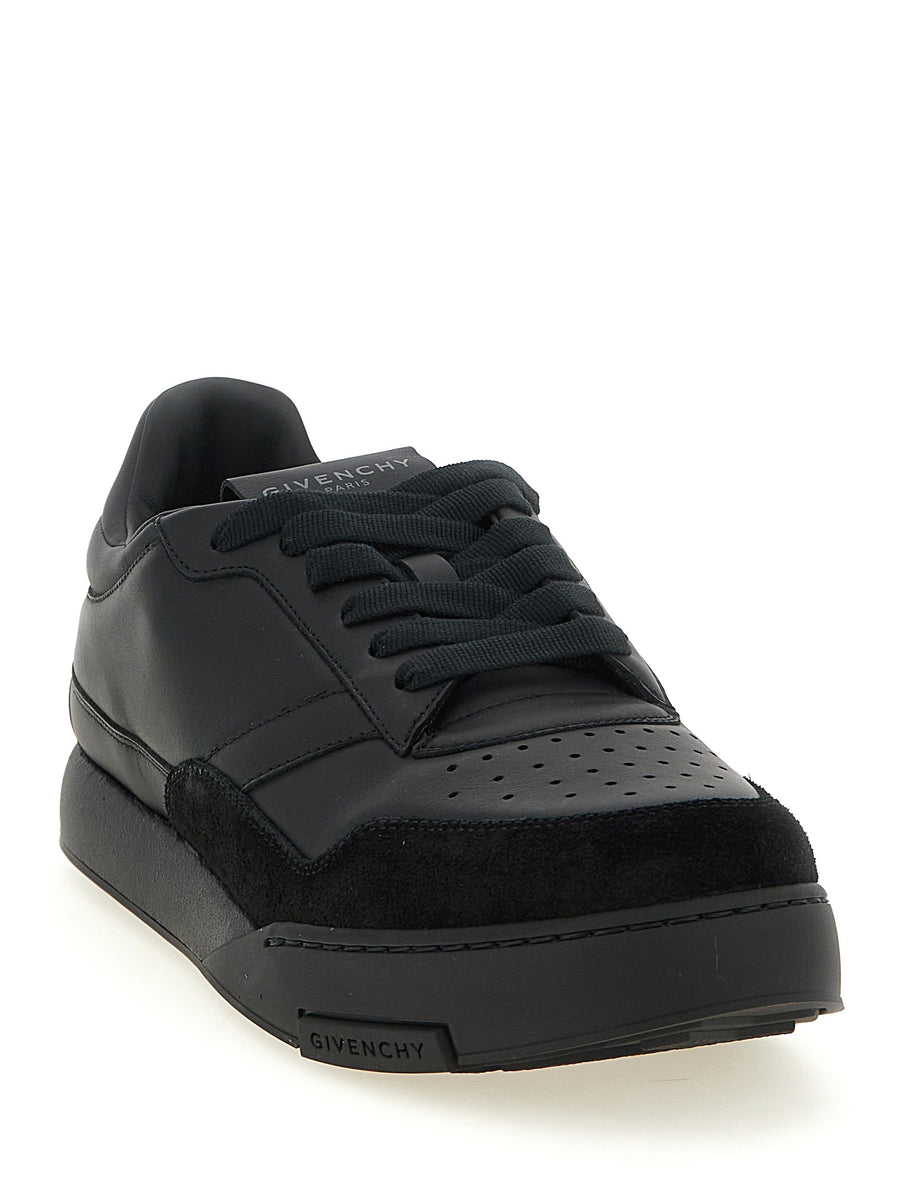 Givenchy Yard Sneakers For Men Luxury Calfskin Leather With Tone On Tone Suede Premium All Season