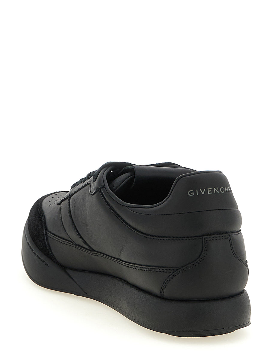 Givenchy Yard Sneakers For Men Luxury Calfskin Leather With Tone On Tone Suede Premium All Season
