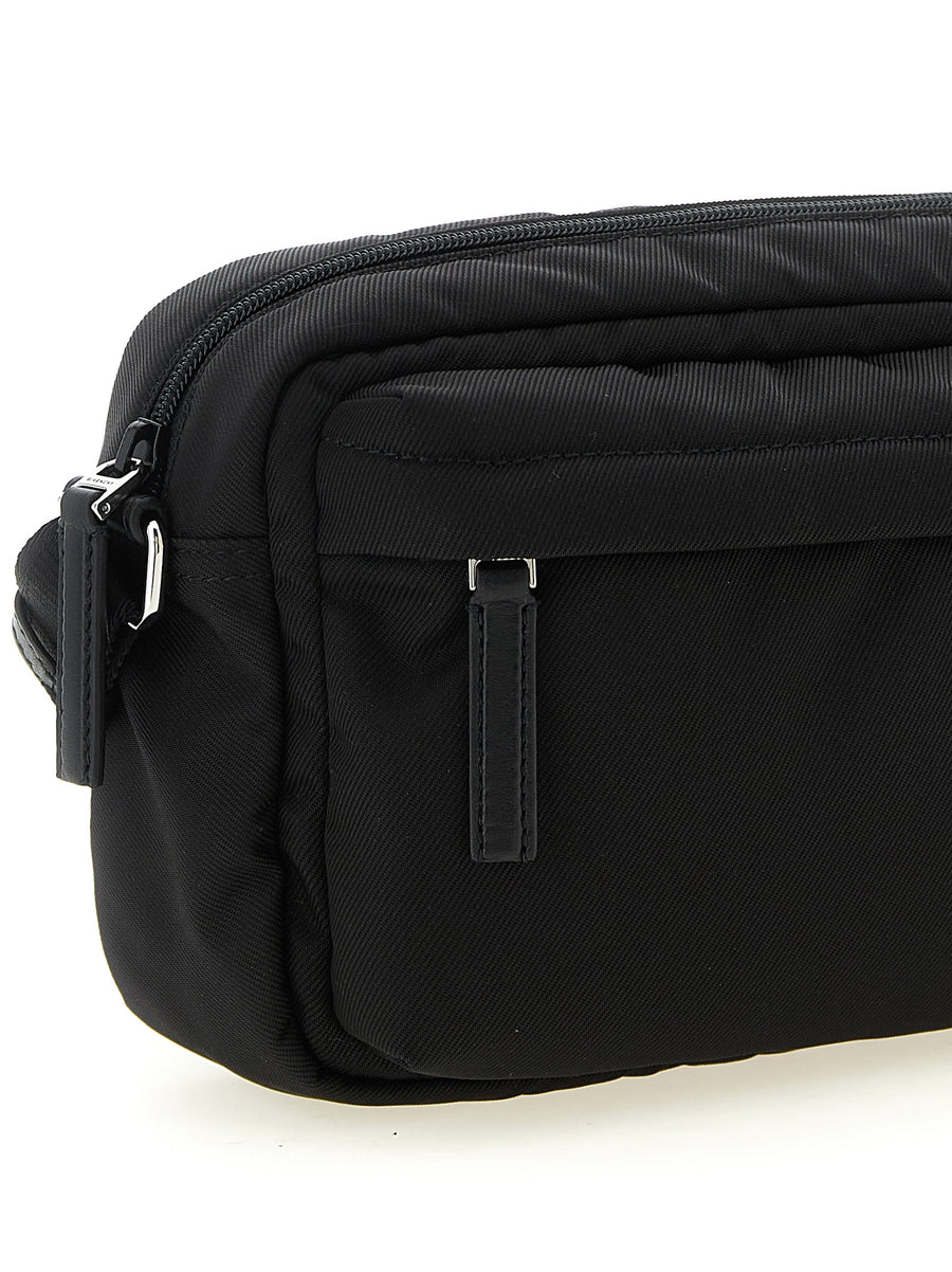 Givenchy Essential U Crossbody Bag For Men Black Polyamide Ultra Compact Urban Everyday Carry