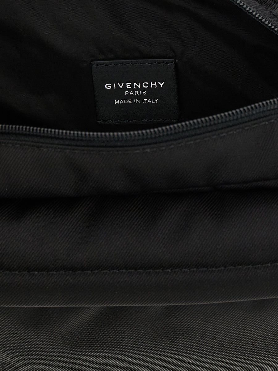 Givenchy Essential U Crossbody Bag For Men Black Polyamide Ultra Compact Urban Everyday Carry