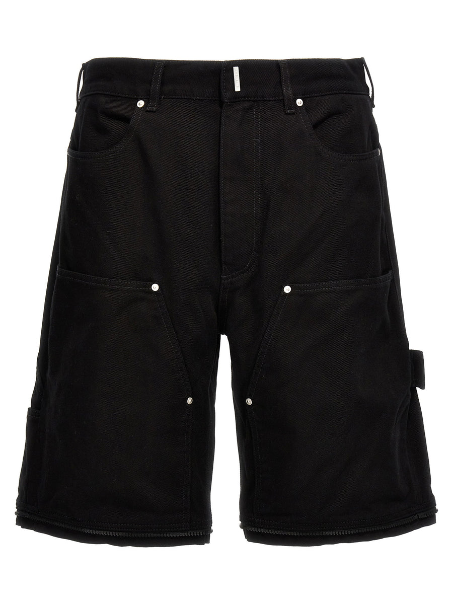 Givenchy Zip Off Carpenter Jeans