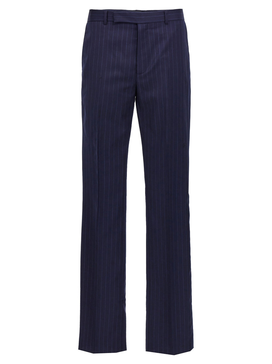 Givenchy Pinstripe Wool Trousers For Women Luxurious Tailored Fit For Everyday Office Wear