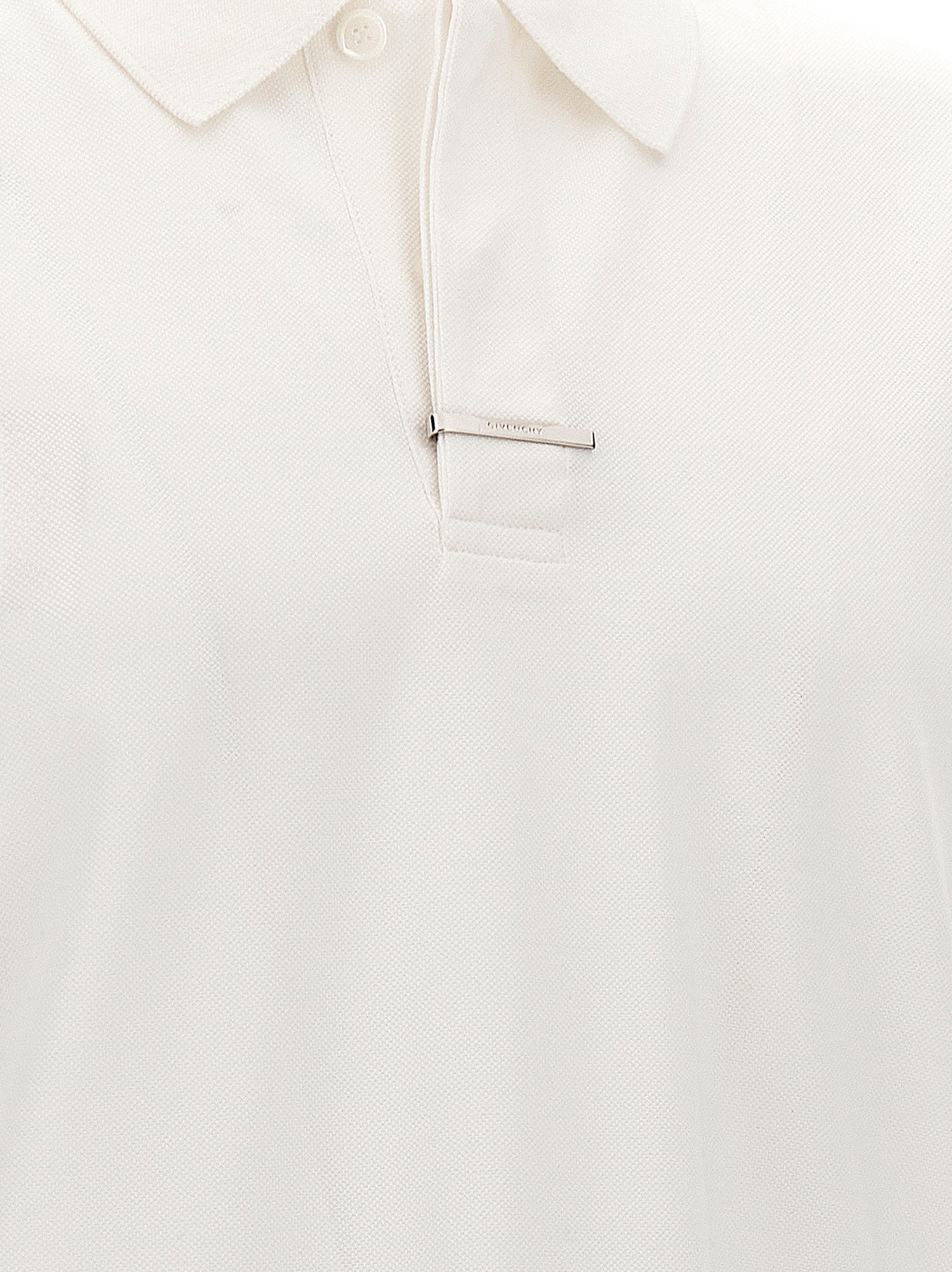 Givenchy Metal Clip Polo Shirt