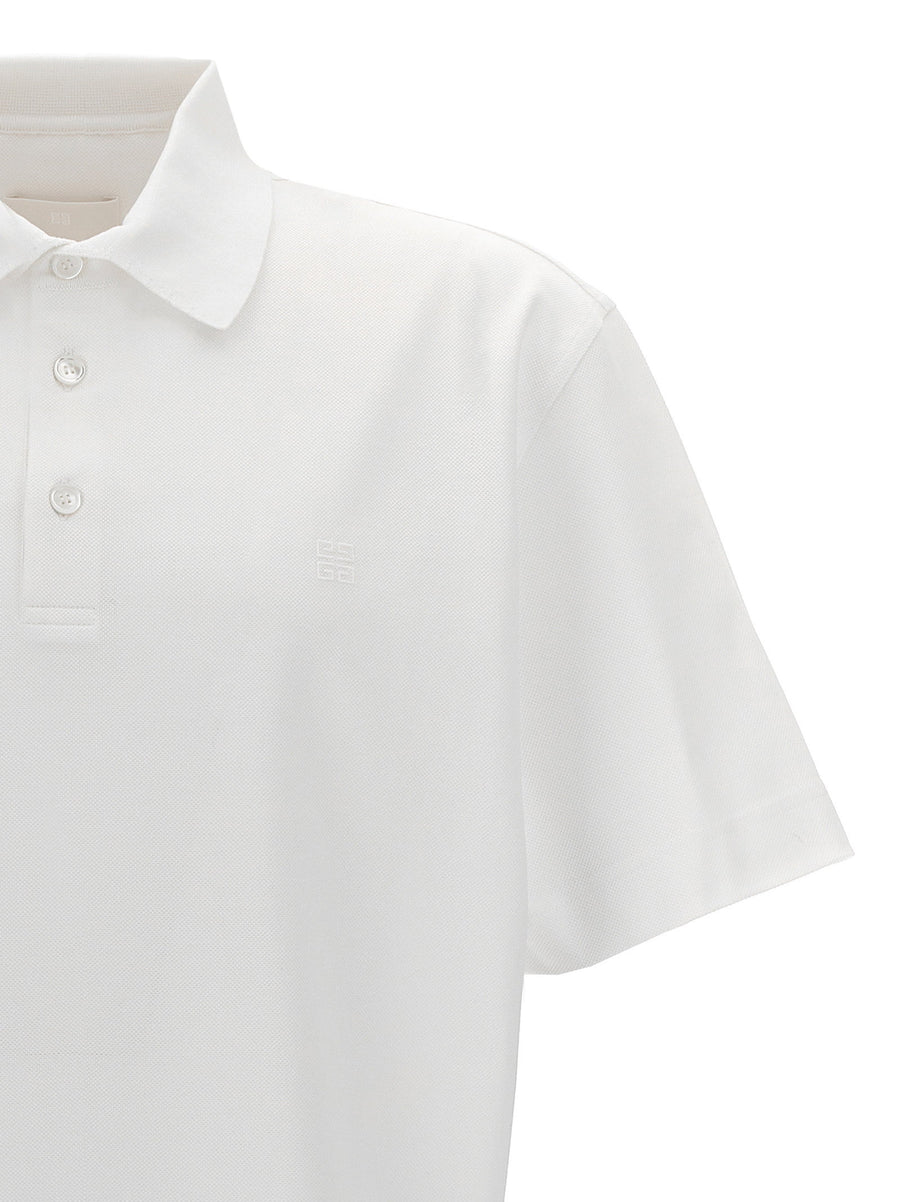 Givenchy Logo Embroidery Polo Shirt