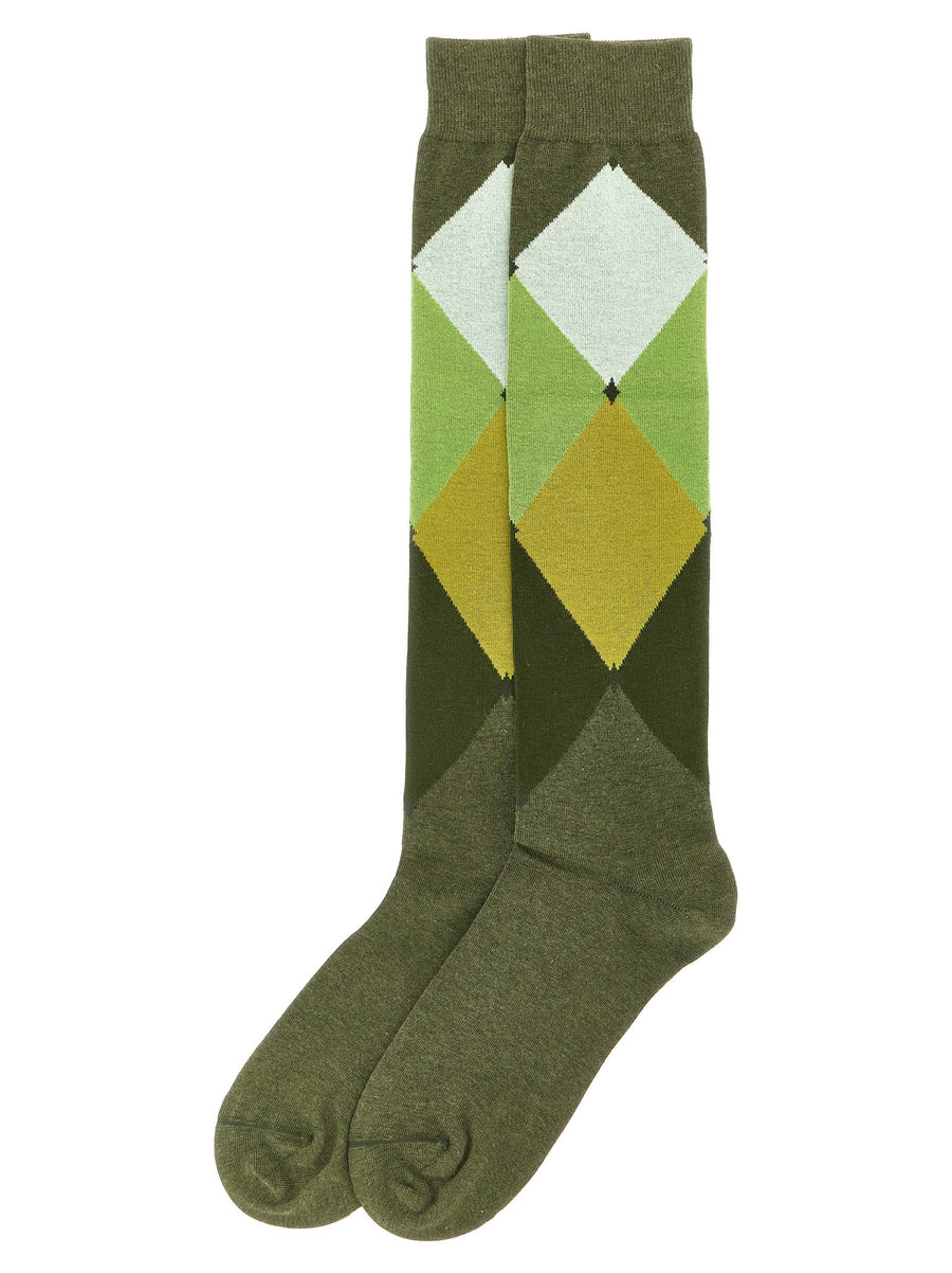 Ballantyne Diamond-shaped Socks